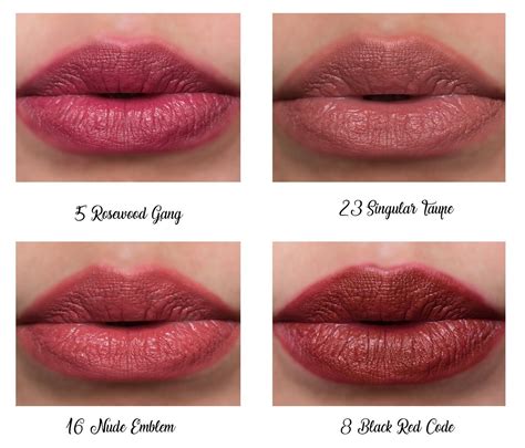 ysl tatouage couture metallics swatches|YSL liquid matte lip stain.